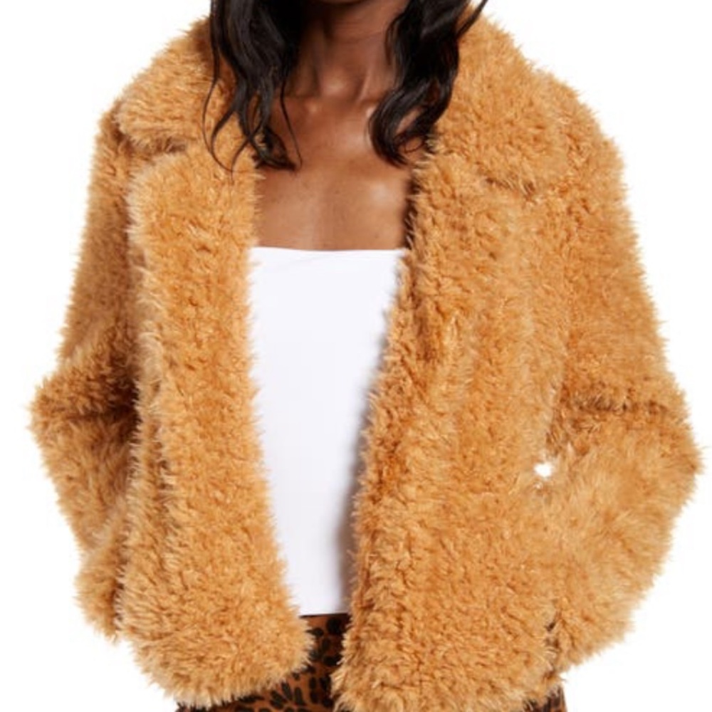 Black fur coat (first 6 photos are from website, are not showing accurate color)